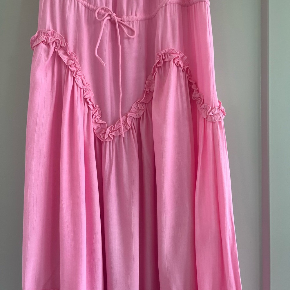 nwt S/W/F Rapture dynamic Elegant Pink Maxi Dress - Picture 6 of 9
